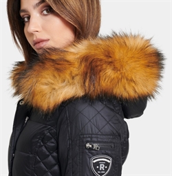 Rockanblue Faux Fur Trim - Fake Fur - Mørk Natur